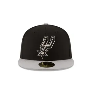 New Era San Antonio Spurs Two Tone 59FIFTY Fitted– Premium Unisex Streetwear Hats Collector Style Headwear for Baseball and Urban Fashion Lovers