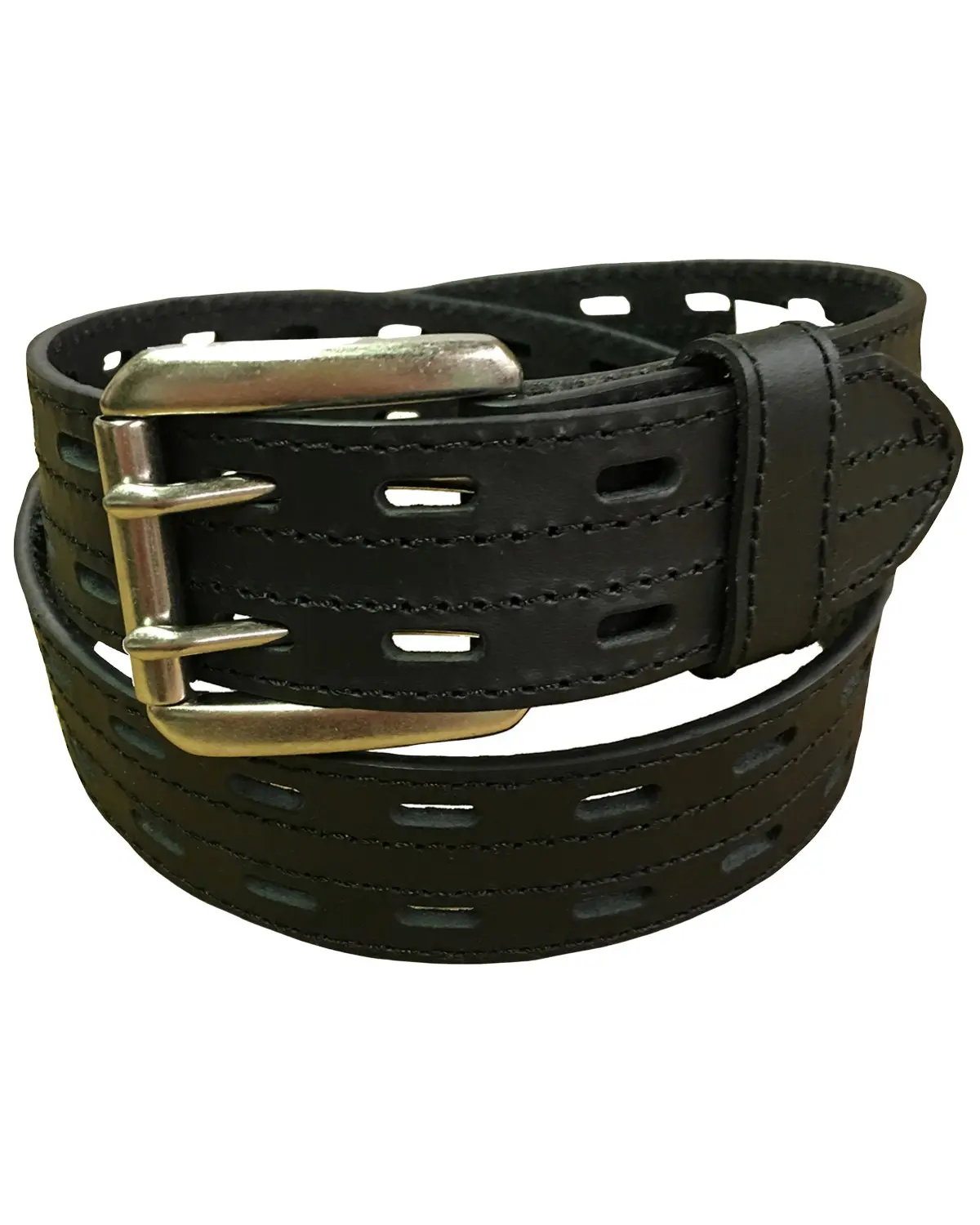 Danbury Men's Men'S Leather Prong Rollar Bar Work Belt - 5711600-Big