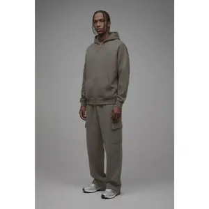 410 Oversized Zip Hoodie - Moss Grey