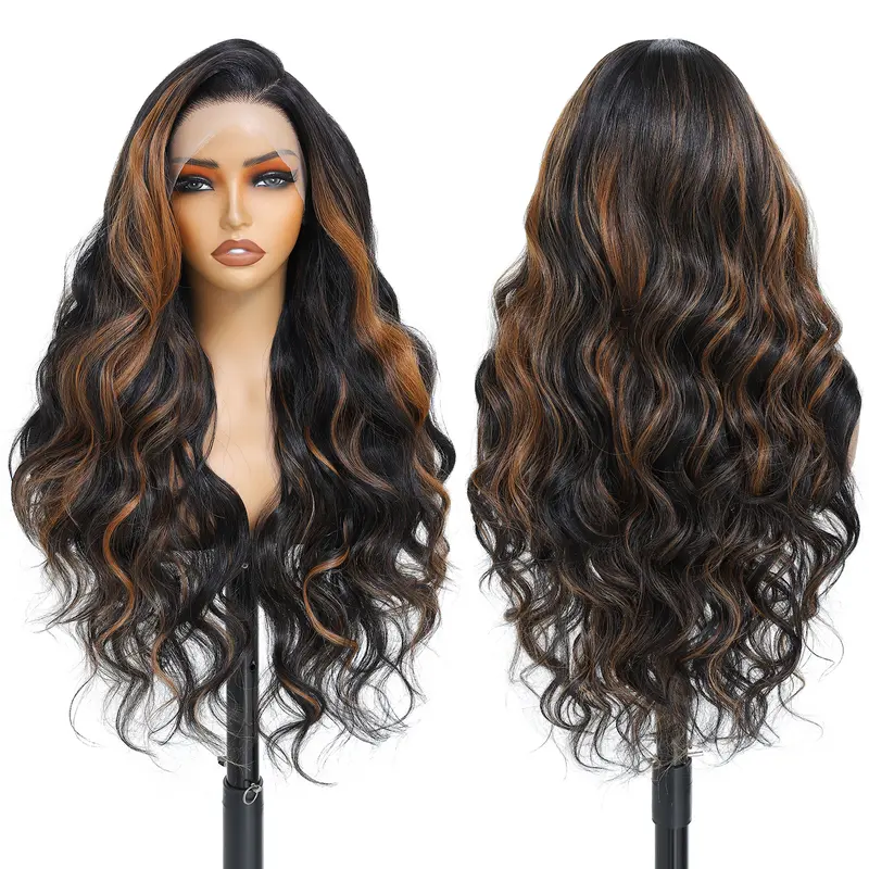 FABÉLLE 32Inch Synthetic Wavy Pre Plucked with Baby Hair  display picture 1