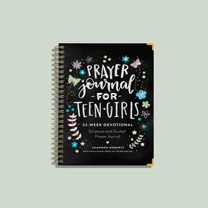 Prayer Journal for Teens Girls [Spiral]: 52-Week Scripture, Devotional, & Guided Prayer Journal