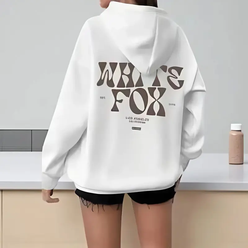 cherry 8 ball white fox hoodie - TikTok Shop
