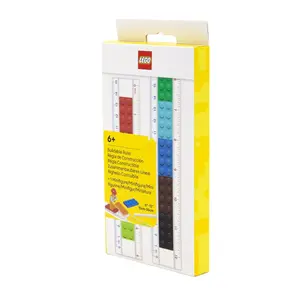 LEGO® Ruler with Construction Worker Minifigure (53709)