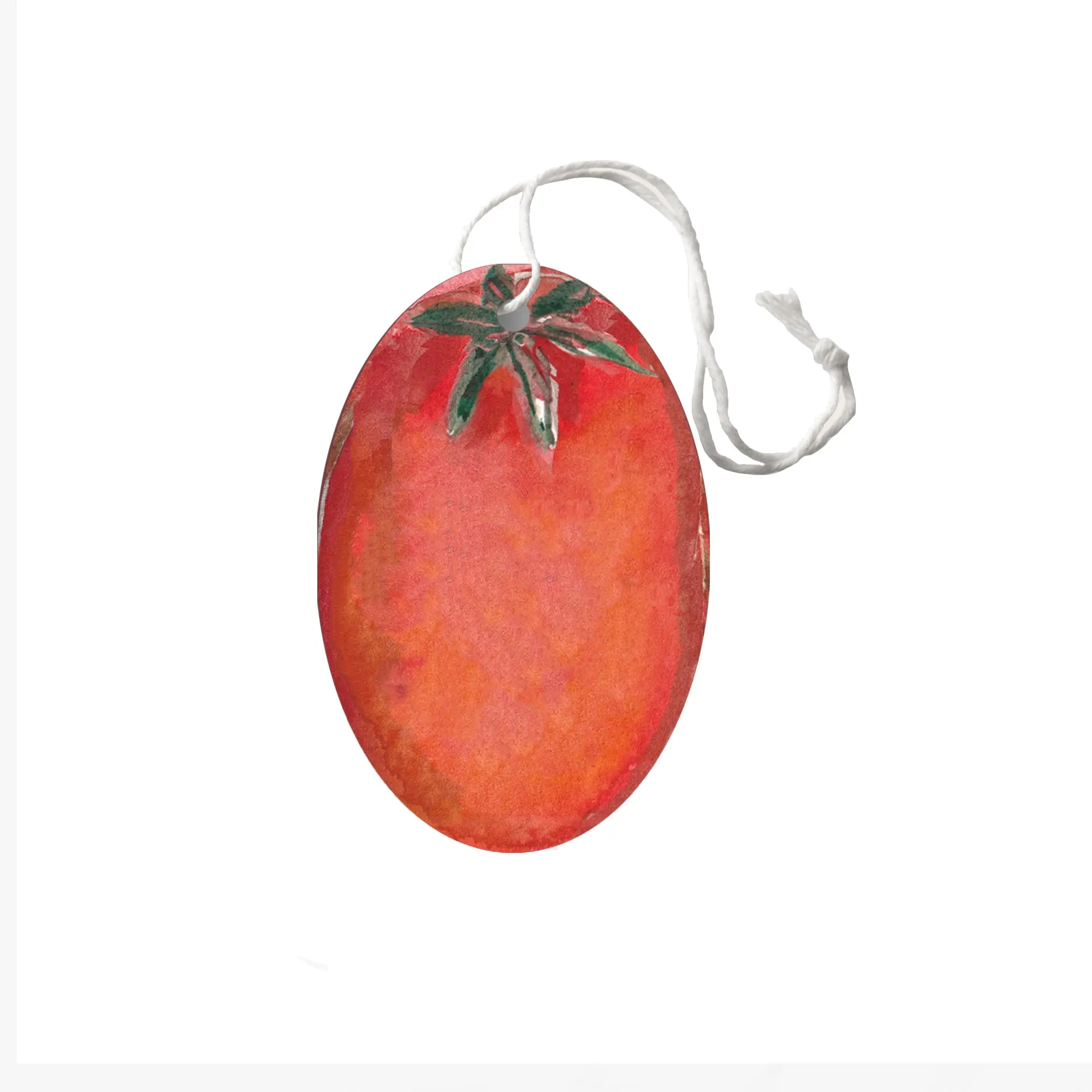 Oval Roma Tomato Gift Tags