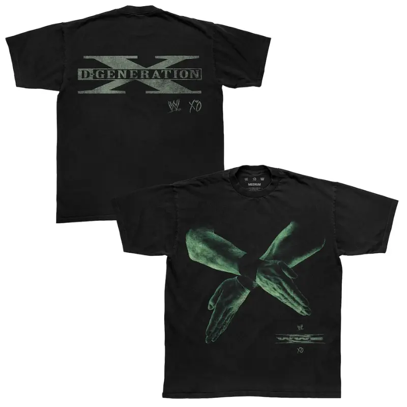 D-Generation X WWE x XO T-Shirt Fashion Cotton, Full Colors, Full Sizes, For Men, For Women