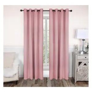 Superior Solid Insulated Blackout Grommet Curtan, 52"x84"