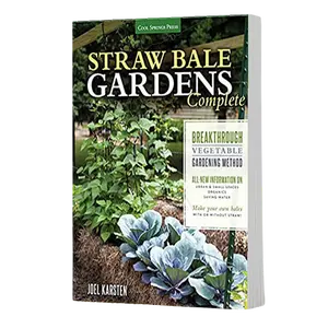 HIGHLY RECOMMENDED FOR ANYONE GETTING STARTED  Straw Bale Gardens Complete - by Joel Karsten