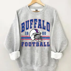 Vintage Buffalo Football Crewneck Sweatshirt, Bill Shirt, Bill Football Shirt, Buffalo New York, Buffalo Fan Gift
