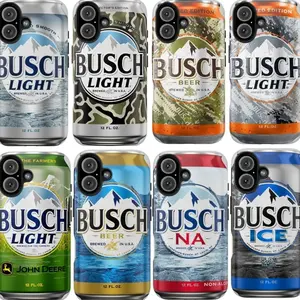 Busch Light Beers Can Phone Cases, Compatible with iPhone X, 11, 12, 13, 14, 15, 16, 17 & more