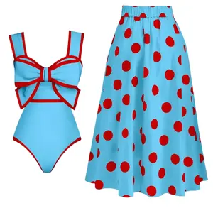 One Piece Swimdress Swimsuits for Women Swim Dresses and Matching Cover Skirt Set Bathing Suits Swimwear Swimsuit Slimming Beachwear onepieceswimsuit