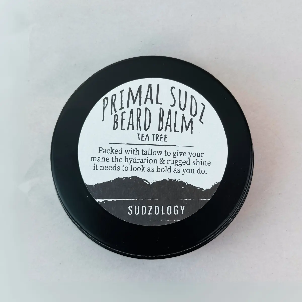 Primal Sudz Beard Balm crafted from nutrient-rich, grass-fed beef tallow moisturizer softens your beard while hydrating facial skin beneath Hair Care
