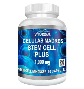 Celulas Madres 60 Capsules Vitamisan 1000 mg Aphanizomenon Flos-aquae Blue Green Algae AFA Stem Natural Cell