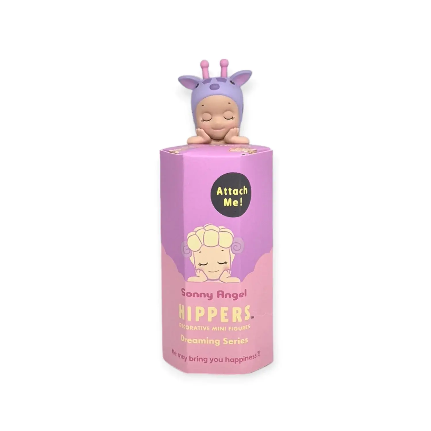 [ Flash Sale ] Hippers Dreaming Series Blind Box – Pastel Sleeping Animal Phone & Laptop Decorative Mini Figure