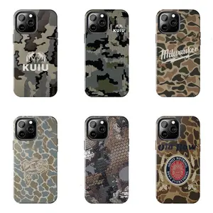 Country Life Camouflage Collection - Phone Cover for iPhone 7-17 Pro Max / for Samsung S21-S25 Ultra