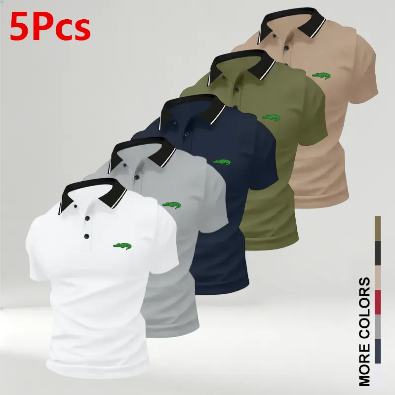 White + Gray + Dark Blue + Army Green + Khaki