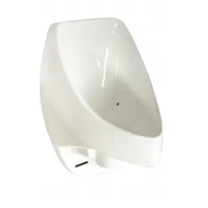 212 MAIN 2104 Model Waterless No-Flush Urinal - 14 in. W Baja Design, Ecotrap, Wall Drain, Closed Bottom Base, Press-Fit & Line Cleaning Features