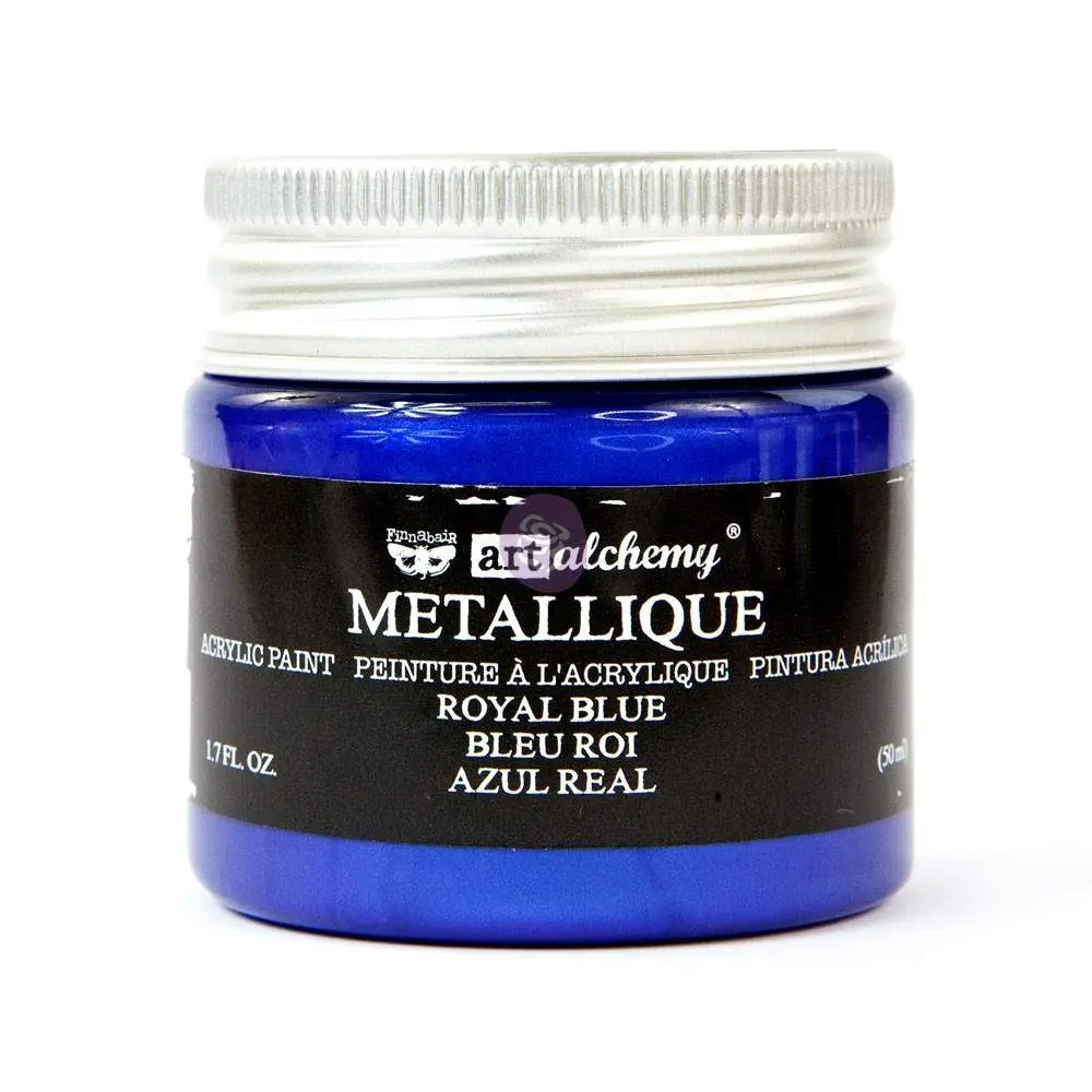 Art Alchemy Metallique Acrylic Paint - Royal Blue