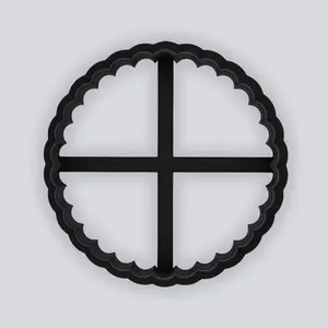 Clay Cutters - Round Crimped