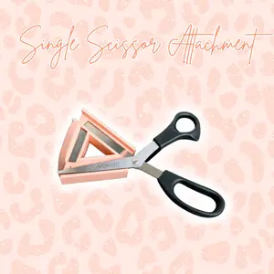 Single Scissor Attachment for Tumbler Turner | Epoxy Scissor Holder | Glitter Scissors Tool | Resin Curing Attachment