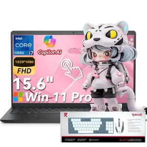 Dell 15 Laptop Touchscreen Laptop for Business & Home, Intel Core i7-1355U(10-Core, Up to 5.0GHz), 15.6" FHD Touch, 16GB RAM, 1TB PCIe SSD, Numeric Keypad, Copilot AI, Windows 11 Pro Laptop Computer