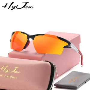 HyJex Unisex Same Box TR90 Material Colorful Film Driving Outdoor Sports Sunglasses UV400