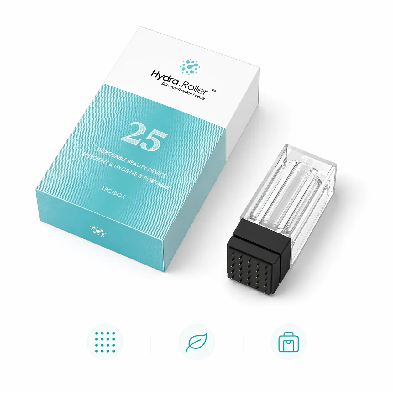 Refillable Beauty Applicator, HN25 Cosmetic Tool for Face & Scalp, Portable Design