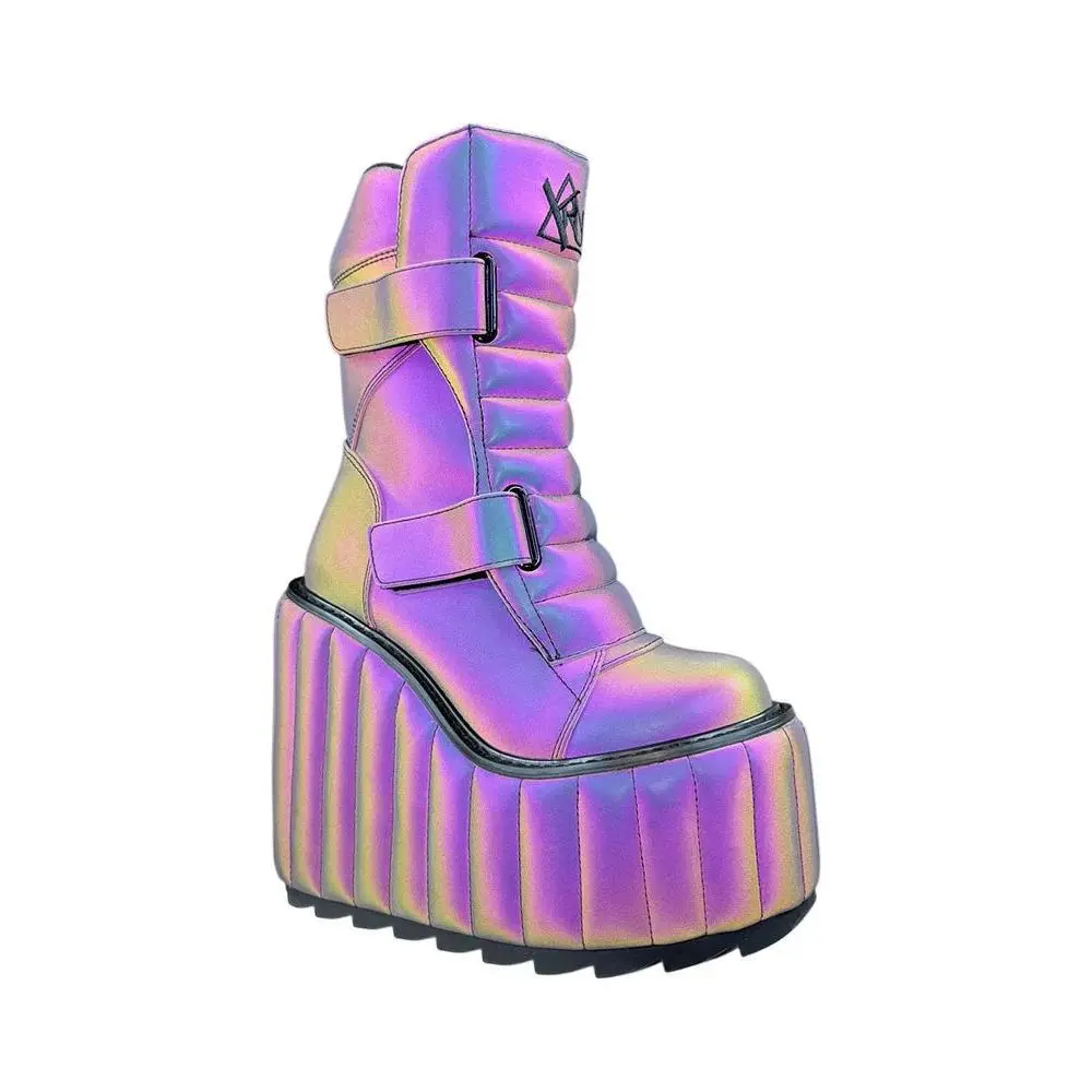 DUNE MOTO -REFLECTIVE FUTURISTIC BOOTS