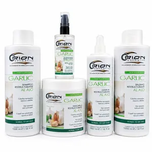 Orion Garlic Hair Care Kit 5pcs | Complete Nourishing Set for Dry & Dull Hair