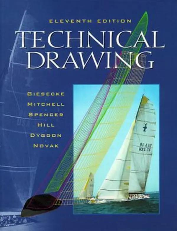 USED Book - Technical Drawing (11th Edition) by Alva Mitchell (Hardcover) - english