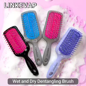 LINKEVAP Flex-Glide Detangling Brush Anti-Breakage Pain-Free Wet & Dry Hair Brush with Anti-Static Vented Design As Seen on TikTok