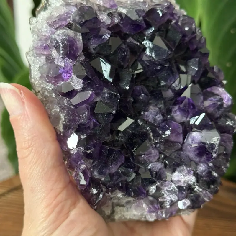 High Quality Amethyst Deep Purple and Inclusions