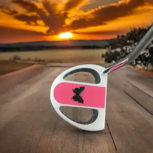 Lombardi Golf Lee Lee Black Butterfly JR Golf Putter (Kids)