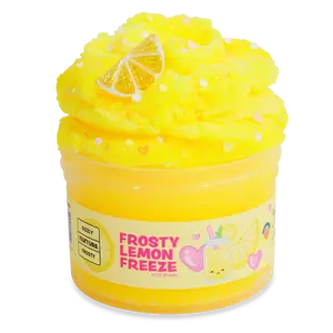 Peachybbies Frosty Lemon Freeze Icee Slime - Chill, Stretch Toy for Ages 5+, 8-10 Years Old Kids (Classic & Novelty Toy)