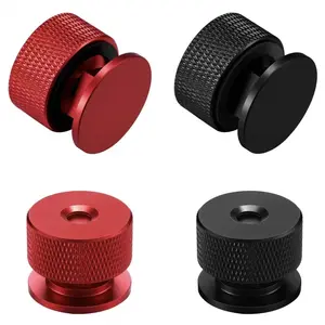 Heavy Duty Aluminum Welding Hood Fasteners, 1 Pair Pipeliner Helmet Replacement Screws, Welding Accessory for Riding Headgear, Father's Day Gift