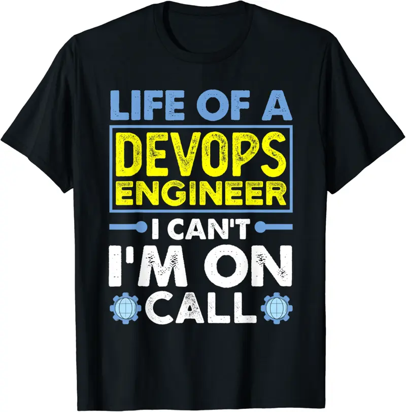 DevOps Engineer Cloud Computing Life of A Devops Engineer T-Shirt - Lyasiamcmi Shop 54B09NC1RX3J