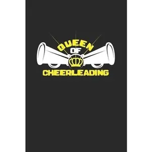 USED-Queen of cheerleading: 6x9 Cheerleading - blank with numbers paper - notebook - notes by Notebooks, Cheerleading (Paperback)