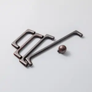 Goo-Ki 6 Pack Antique Oil Rubbed Bronze Cabinet Pulls