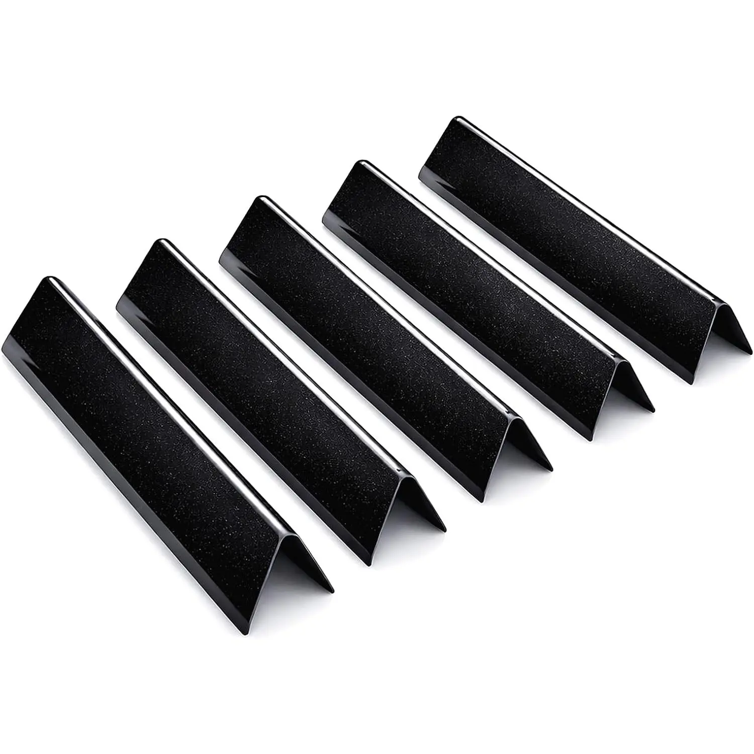 7636 15.3" Flavorizer Bars for Weber Spirit 300 Series E310 E320 E330 S310 S320 S330, GS4 Spirit II 300 Grill , Heat Plates Spirit 310 Replacement 69797 68843, 16GA Porcelain Steel, 5-Pack