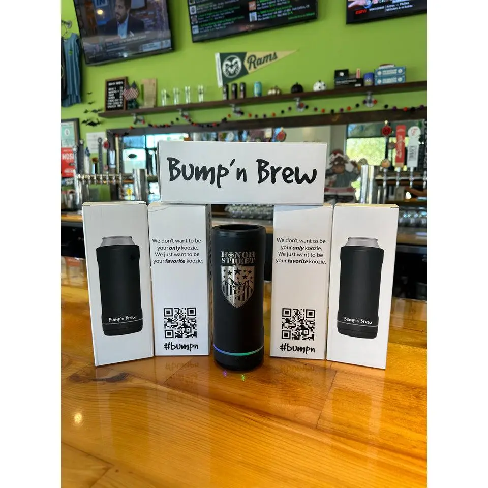 Honor Street Bump'n Brew Speaker Can Cooler