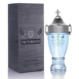 Urban Collection Victorious for Men Eau De Parfum 100ml Fresh Marine Fragrance with Grapefruit Jasmine & Patchouli Aromatic Amberwood Regular Edition Gift-Ready Packaging