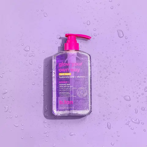 b.tan Insanely Dark Vegan Cruelty-Free Self Tanner Gel - Avocado Infused Bronzing Glow Body Self-Tanners, Transfer-Resistant, Ultra Quick Bronze, No Fake Smell, Hyaluronic Acid, Vitamin C, Moisturizer, Smooth Antioxidant Body Care