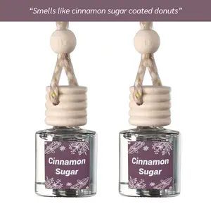 2 Pack Scented Car Air Freshener Long Lasting Eco Friendly Hanging Car Diffuser Natural Fruit Juicy Perfume Car Interior Aroma Oil Diffuser Lasts 60 Plus Days Universal Car Accessories Gift Ideas for Men Women Holiday 2026 Trending Car Essentials