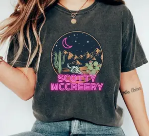 Scotty Mccreery Shirt, Country Music Tour Tee, Cowgirl Shirt, Cowboy, Western Graphic Tee, Country fan gifts, Little Cowgirl OEH