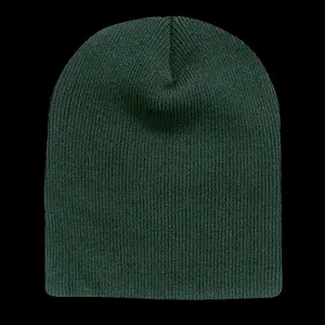 212 MAIN Rapid Dominance 614-FOR Acrylic & Polyester Snug Fit Shortened Beanie Hat, Casual Outdoor Hat, Forest Color - 1 Size Fits Most Dogs