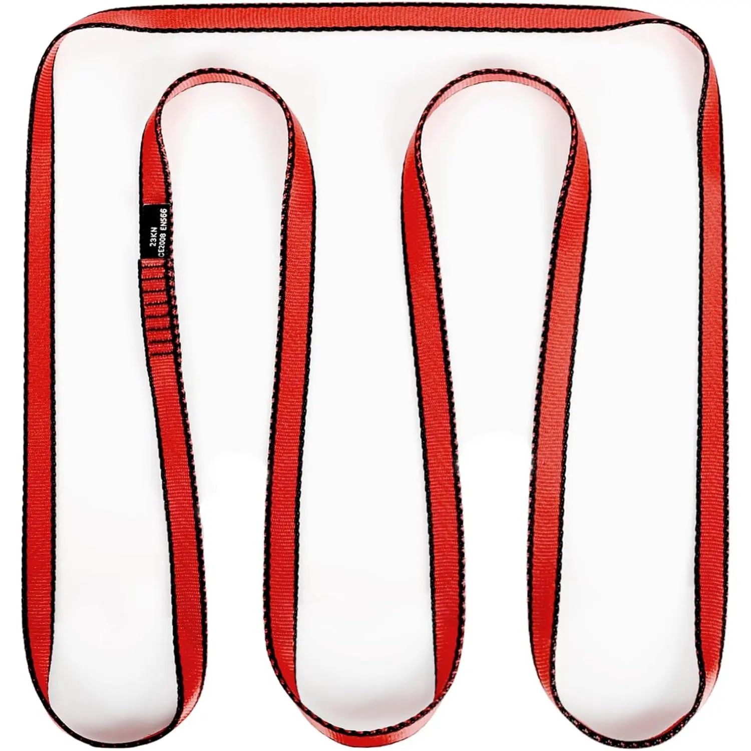 18mm Nylon Climbing Sling Runner 23KN CE2008/EN566 Certified - Nylon Webbing Straps for Rock Climbing, Anchoring, Hammocks & Outdoor Adventures