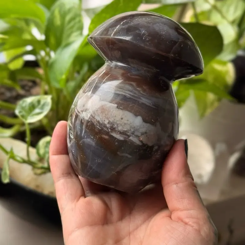 Polychrome Jasper Mushroom