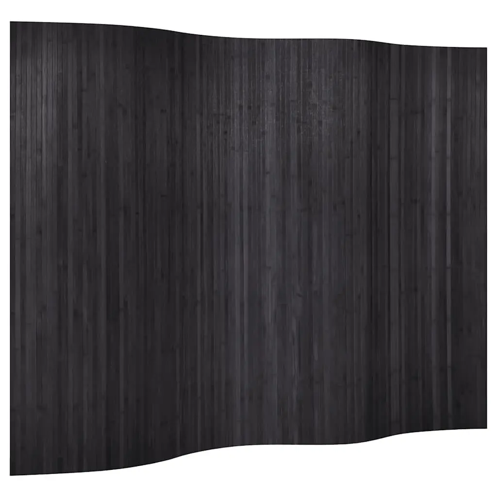 vidaXL Room Divider, Folding Privacy Screen for Room Separation, Freestanding Room Divider Screen for Home Office Bedroom, Bamboo Gray 244611