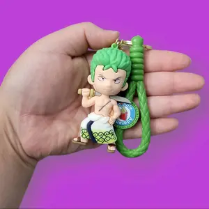 Zoro from one Piece Keychain.