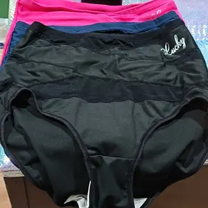 MORELECT High Waisted Letter Print Underwear,4/6/8 Pcs Cross Support Panties for Women,Breathable Underwear for Women, All Season Comfy Daily Wear. Casual Bridal Basic Minimalist Lingerie,FallFreshness Underwear.