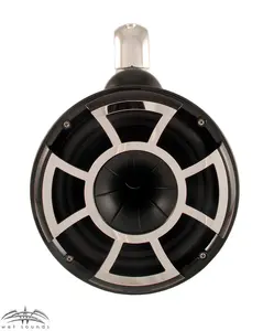 Wet Sounds REV 8 Fixed Clamp Tower Speakers with Wet Sounds Suitz speaker Covers - Black